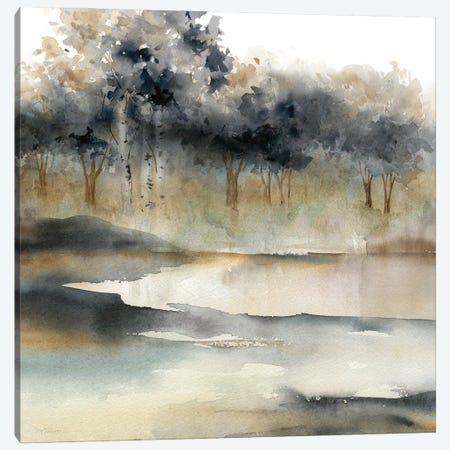 Silent Waters I Canvas Print #CRO1481} by Carol Robinson Canvas Art