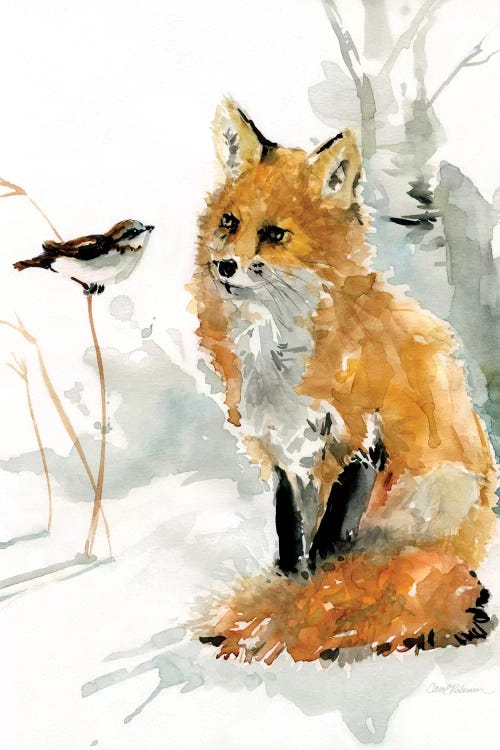 Fox and Friend by Carol Robinson wall art