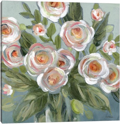 Casual Blossoms Canvas Art Print - Carol Robinson