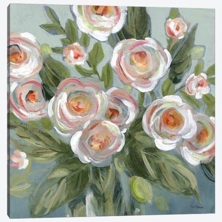 Casual Blossoms Canvas Print #CRO1496} by Carol Robinson Canvas Art