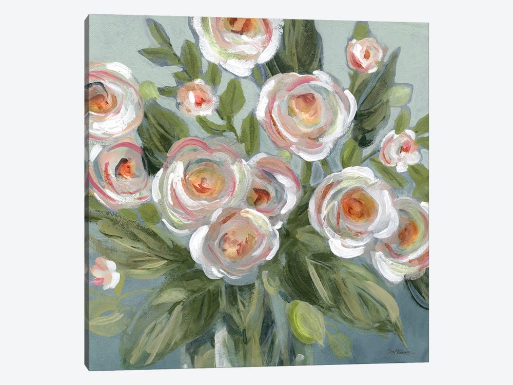 Casual Blossoms by Carol Robinson 1-piece Canvas Art Print