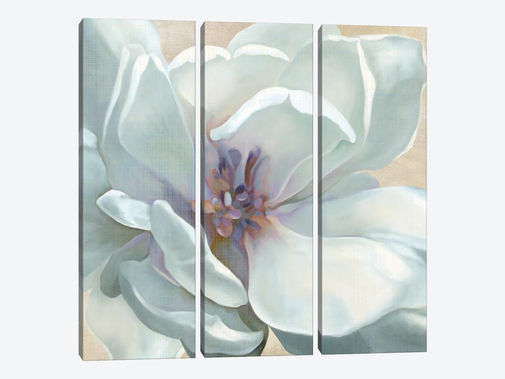Iridescent Bloom I 3-piece Canvas Wall Art