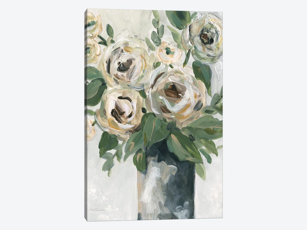 Floral Depth by Carol Robinson 1-piece Canvas Print