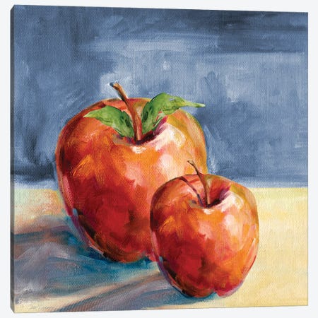 Fresh Apples Canvas Print #CRO1507} by Carol Robinson Canvas Art