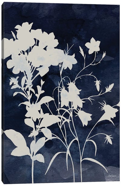 Indigo Botanical II Revisited Canvas Art Print - Carol Robinson