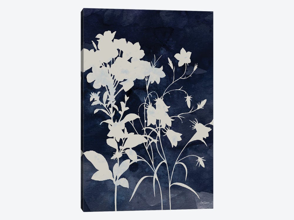 Indigo Botanical II Revisited by Carol Robinson 1-piece Canvas Art Print