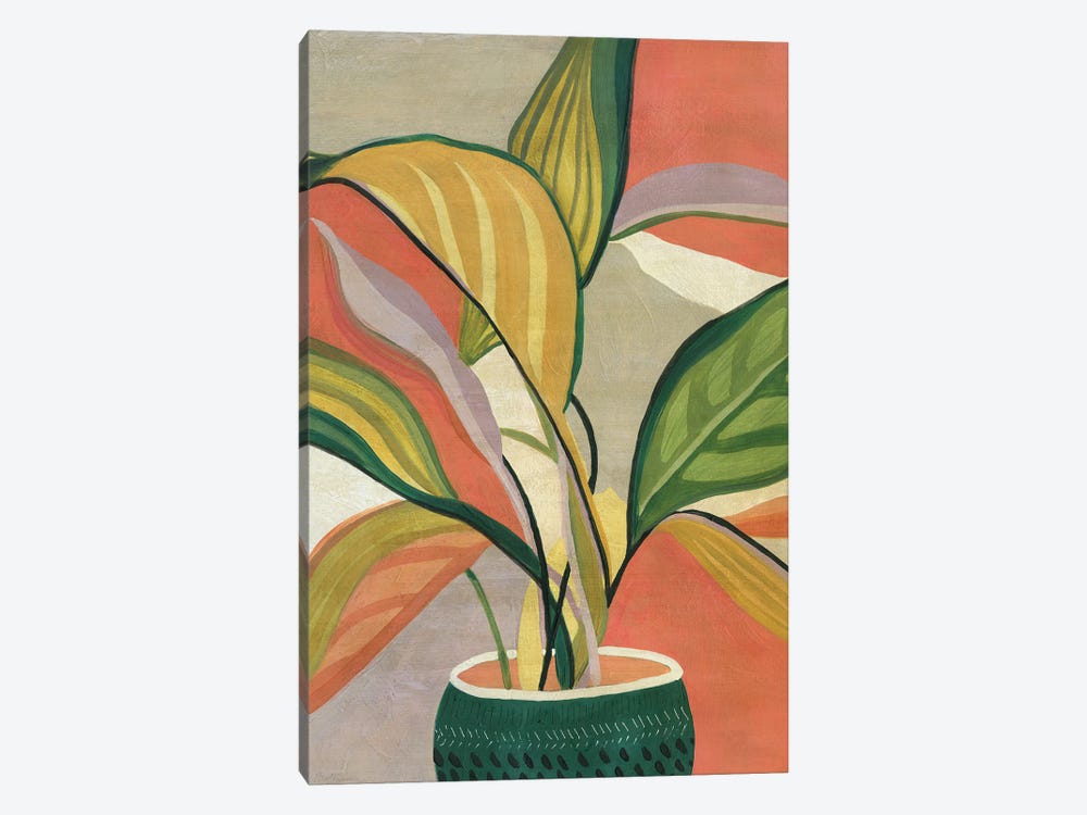 Potted Bird of Paradise by Carol Robinson 1-piece Canvas Artwork
