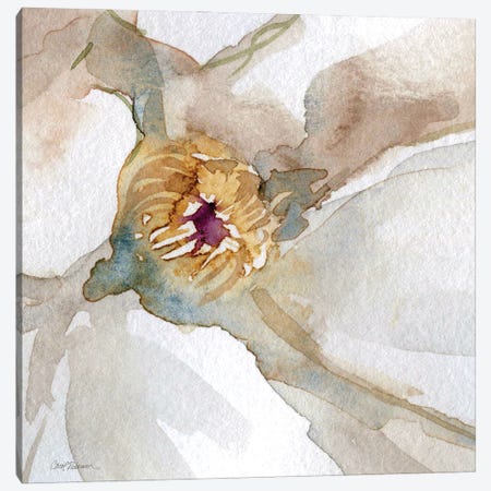 Floral Center I Canvas Print #CRO1535} by Carol Robinson Canvas Print