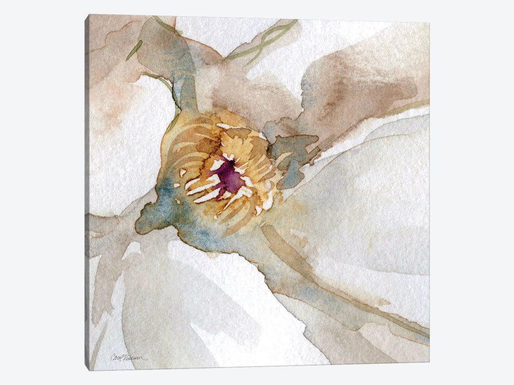 Floral Center I by Carol Robinson 1-piece Canvas Print