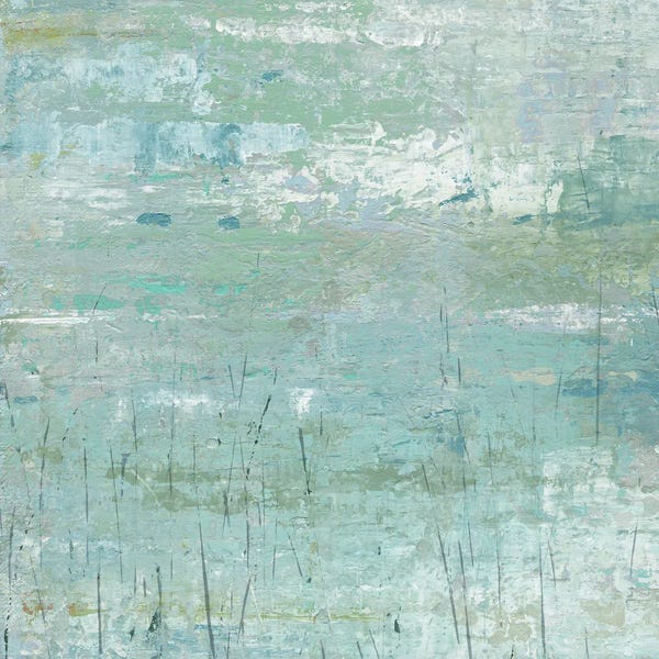Carol Robinson: Abstract Watergarden I by Carol Robinson