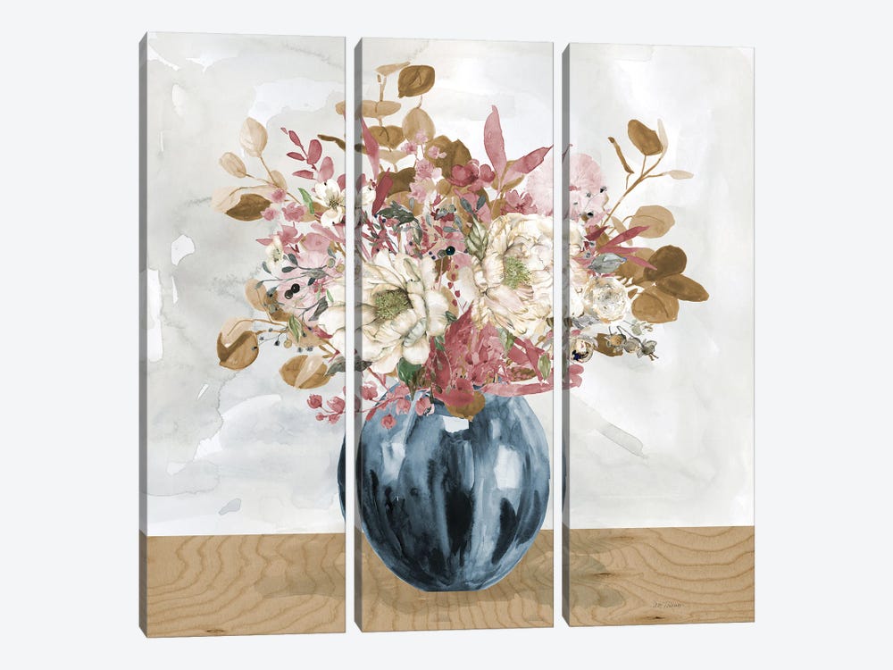 Sophisticated Fall Bouquet by Carol Robinson 3-piece Canvas Print