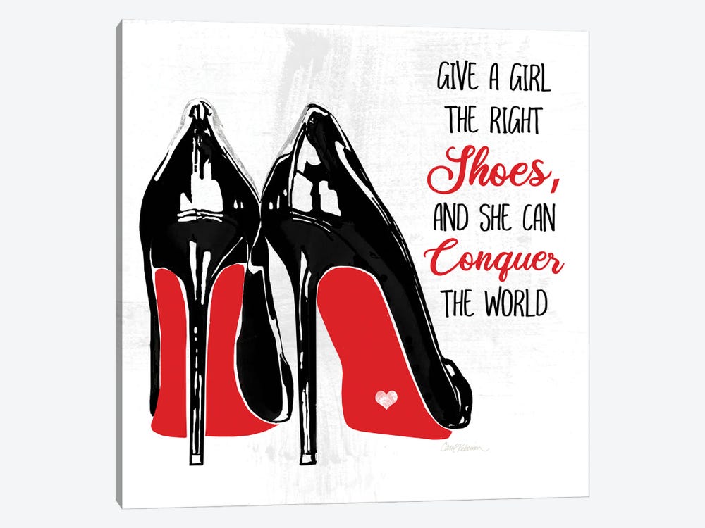The Right Shoes by Carol Robinson 1-piece Art Print