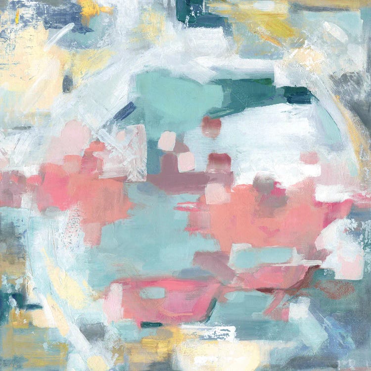 Aqua Harmony by Carol Robinson wall art