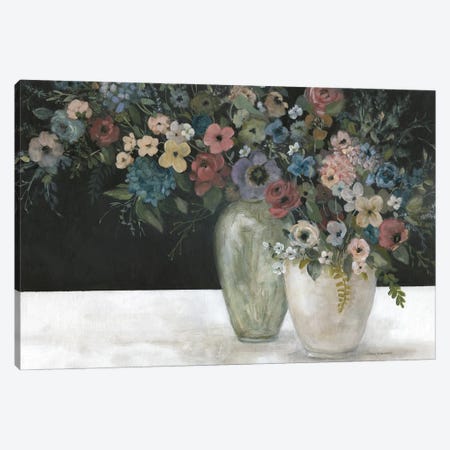Vintage Blossoms Canvas Print #CRO1565} by Carol Robinson Canvas Wall Art