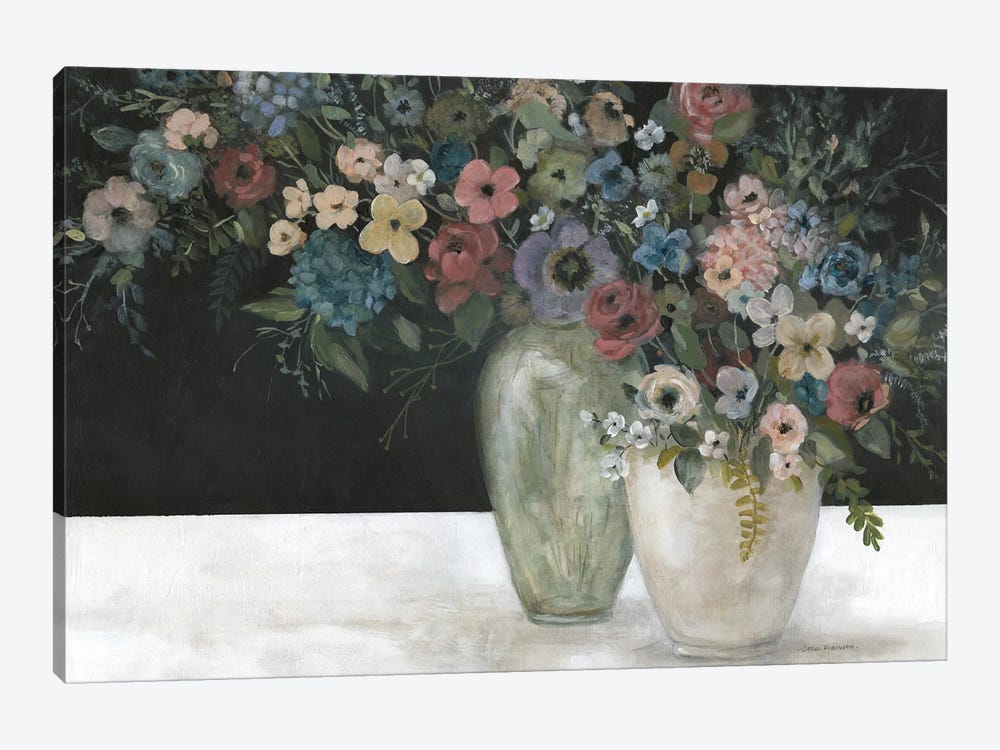 Vintage Blossoms by Carol Robinson 1-piece Canvas Art