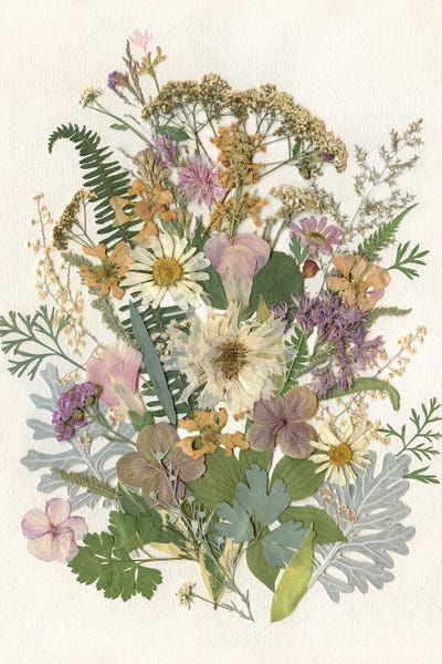 Wildflowers: Organic Bouquet II by Carol Robinson