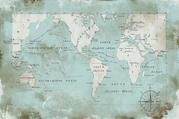 Maps: Ocean Blue by Carol Robinson