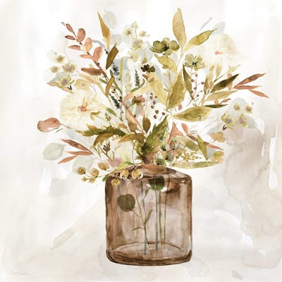 Earthy Garden I by Carol Robinson canvas print