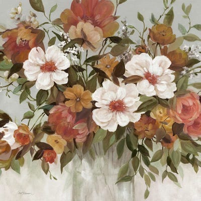 Classic Bouquet by Carol Robinson framed wall art