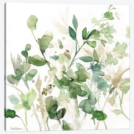 Sage Garden I Canvas Print #CRO177} by Carol Robinson Canvas Wall Art