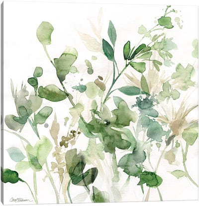 Sage Garden I Canvas Art Print - Best Selling Floral Art