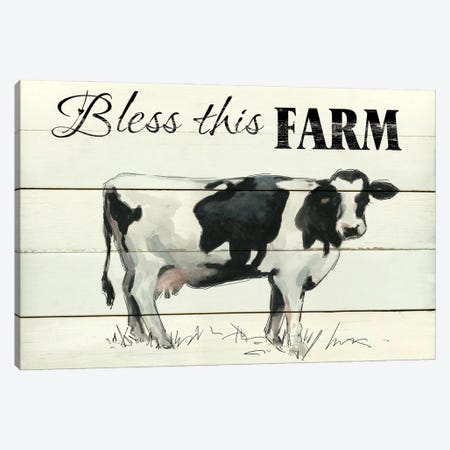 Bless This Farm II Canvas Print #CRO212} by Carol Robinson Canvas Art