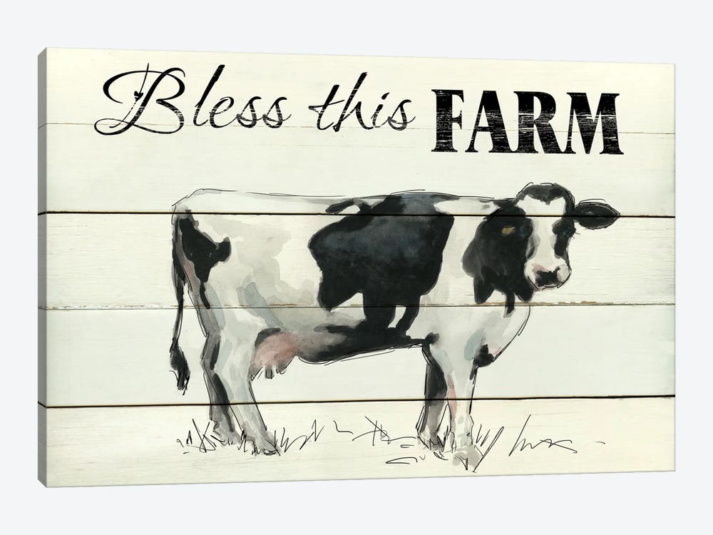 Bless This Farm II 1-piece Canvas Print