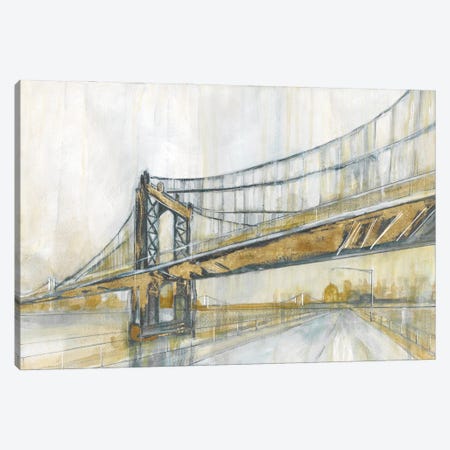 Brooklyn Rain Canvas Print #CRO215} by Carol Robinson Art Print