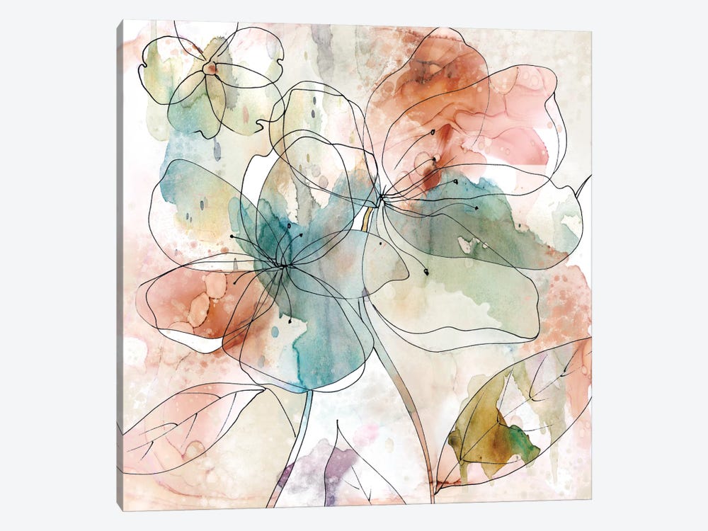 Floral Flow II by Carol Robinson 1-piece Art Print