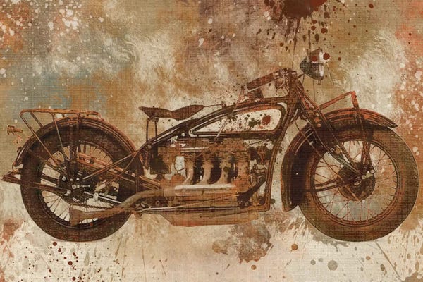 Kids Transportation Art: Live To Ride V by Carol Robinson