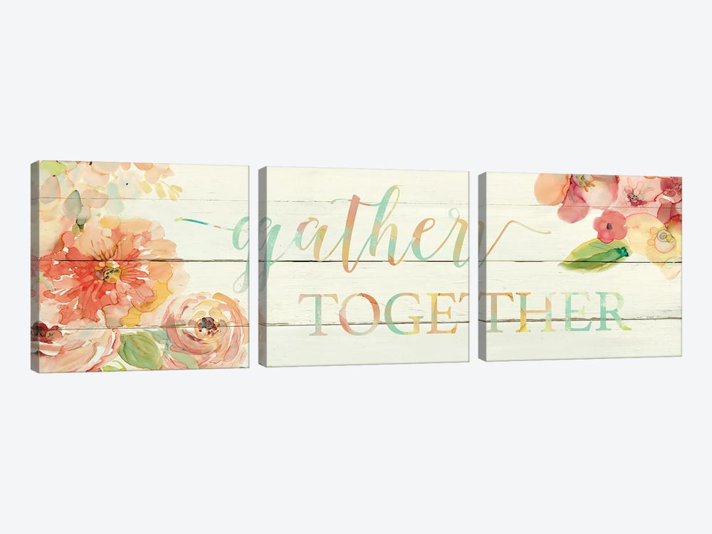 Gather Together 3-piece Canvas Wall Art