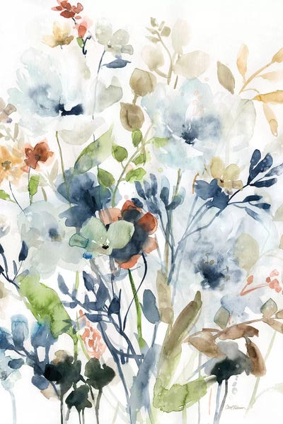 Large Art for Bathroom - Canvas Prints: Holland Spring Mix I by Carol Robinson