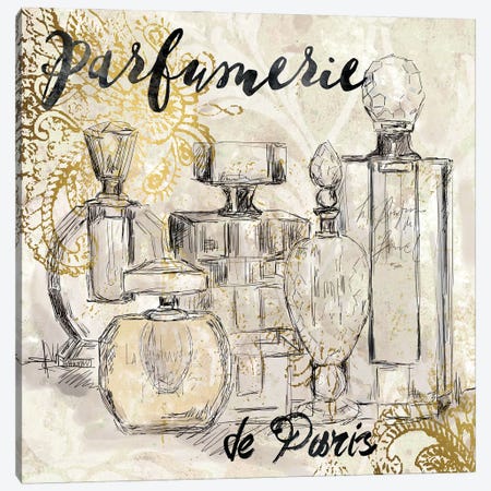 Parfumerie de Paris Canvas Print #CRO280} by Carol Robinson Canvas Art Print