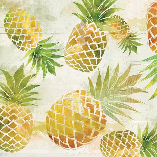 Pineapples: Pineapple Dance I by Carol Robinson