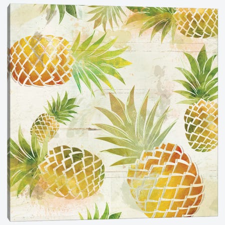 Pineapple Dance II Canvas Print #CRO284} by Carol Robinson Canvas Wall Art