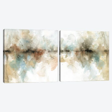 Island Mist Diptych Canvas Print Set #CRO2HSET021} by Carol Robinson Canvas Artwork