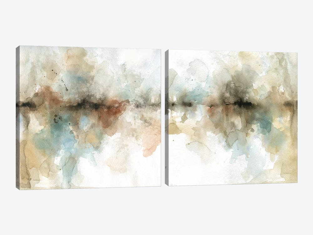 Island Mist Diptych by Carol Robinson 2-piece Art Print