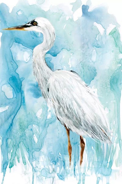 Egrets: Summer Sentinel II by Carol Robinson
