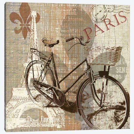 Paris Trip Canvas Print #CRO30} by Carol Robinson Canvas Print