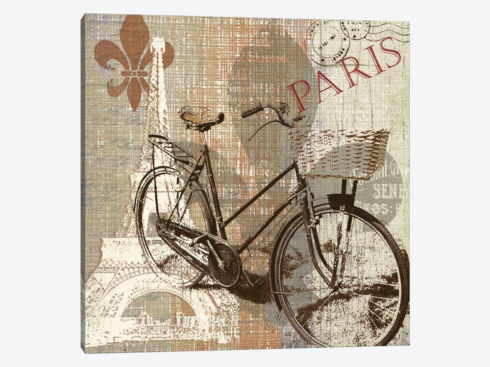 Paris Trip by Carol Robinson 1-piece Canvas Art