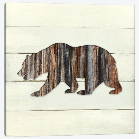 Woodland Bear Canvas Print #CRO327} by Carol Robinson Canvas Print