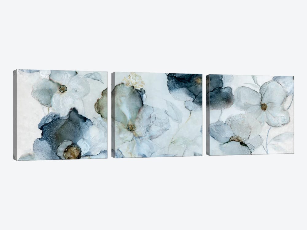Flowering Indigo by Carol Robinson 3-piece Canvas Art Print