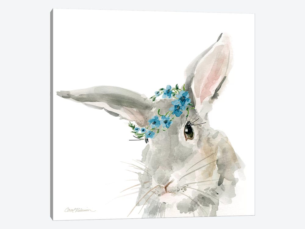 Glamour Girls: Rabbit by Carol Robinson 1-piece Canvas Artwork