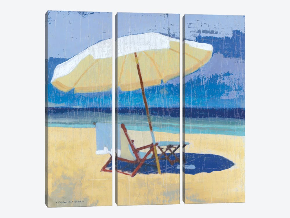 Seating For I by Carol Robinson 3-piece Canvas Art Print