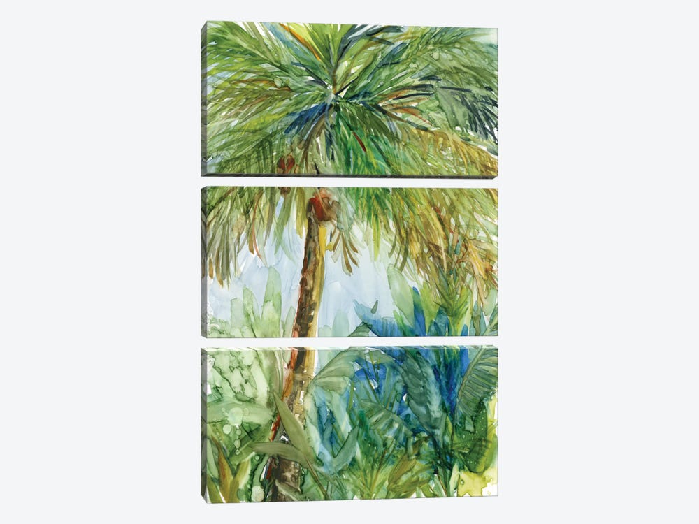 Vintage Palm by Carol Robinson 3-piece Canvas Artwork