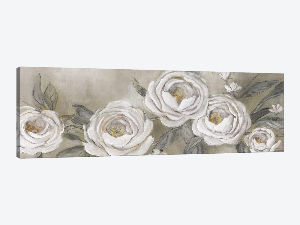 Cottage Roses by Carol Robinson 1-piece Canvas Wall Art