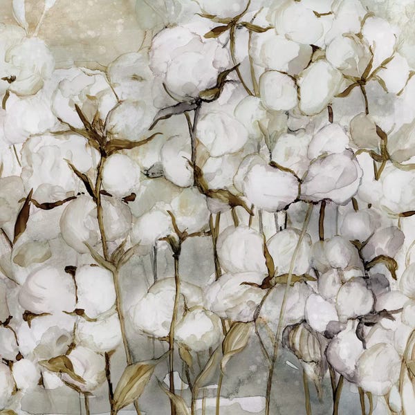 European Décor: Cotton Field by Carol Robinson