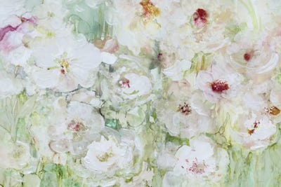 Jardin Blanc by Carol Robinson framed wall art