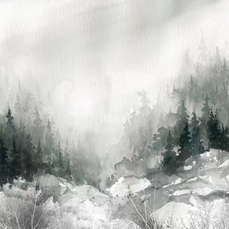 Dusk On The Mountain by Carol Robinson wall art