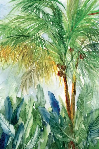Summer: Vintage Palm I by Carol Robinson